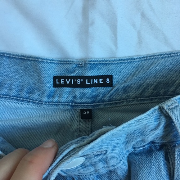 Levi’s Line 8 Straight Crop - Picture 2 of 5
